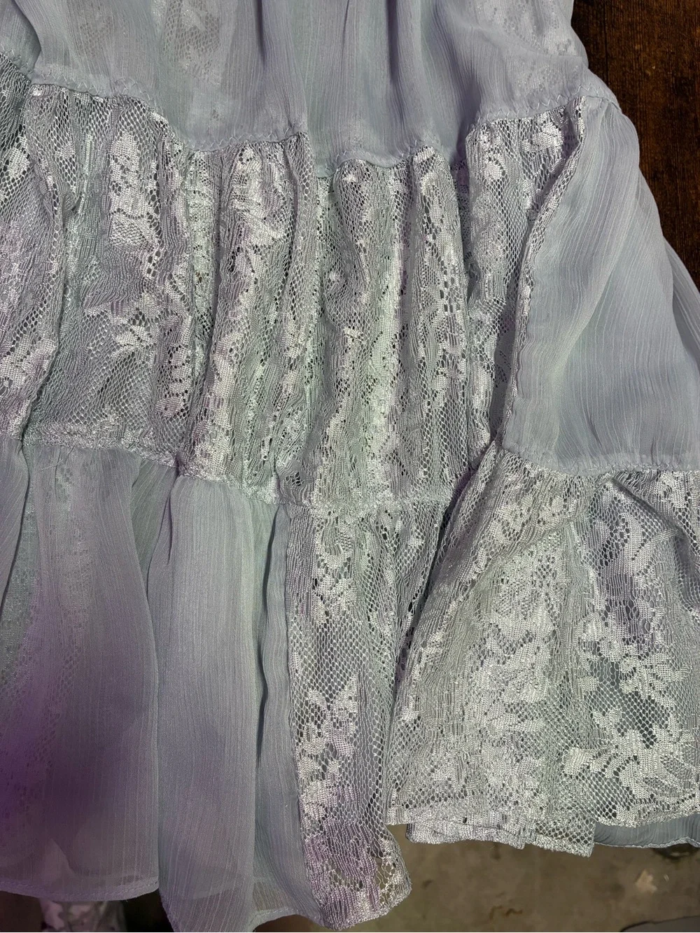 Free People lightweight tiered